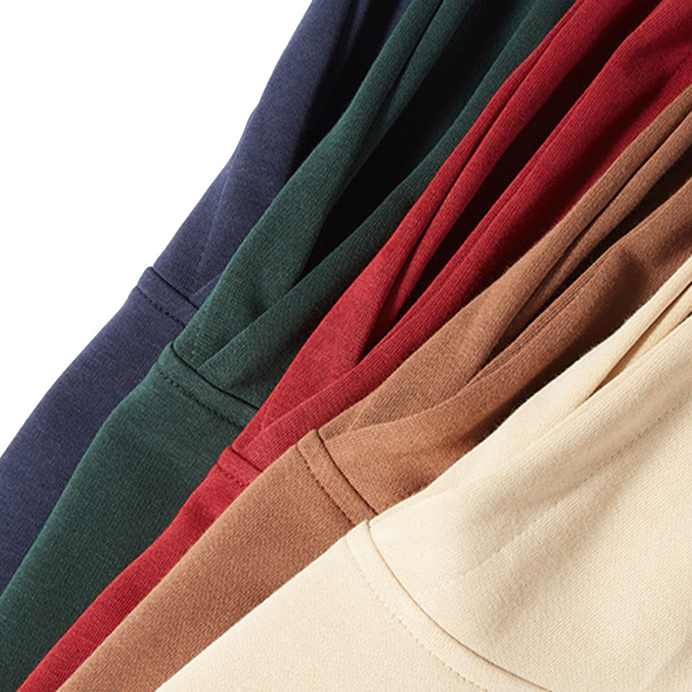 Hoodies OEM Men Hoodie Sweatshirt 300 gsm Long Sleeve Printed Pullover Hoodies Wholesale Black