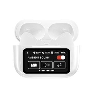 High quality A9 Pro Real Active Noise Cancelling Blue tooth Earphones OEM ODM wireless TWS Wireless ENC Headphones ANC Earbuds