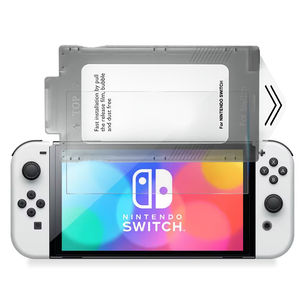 High Clear 2.5D 0.3mm Easy Kit Tempered Glass for Nintendo Switch Screen Protector Tempered Glass