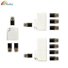 Audio Auto Moto Lighting System 22-20AWG Led Strip Wire Cable Junction Box LED Wire Connector Splitter Box with Connector