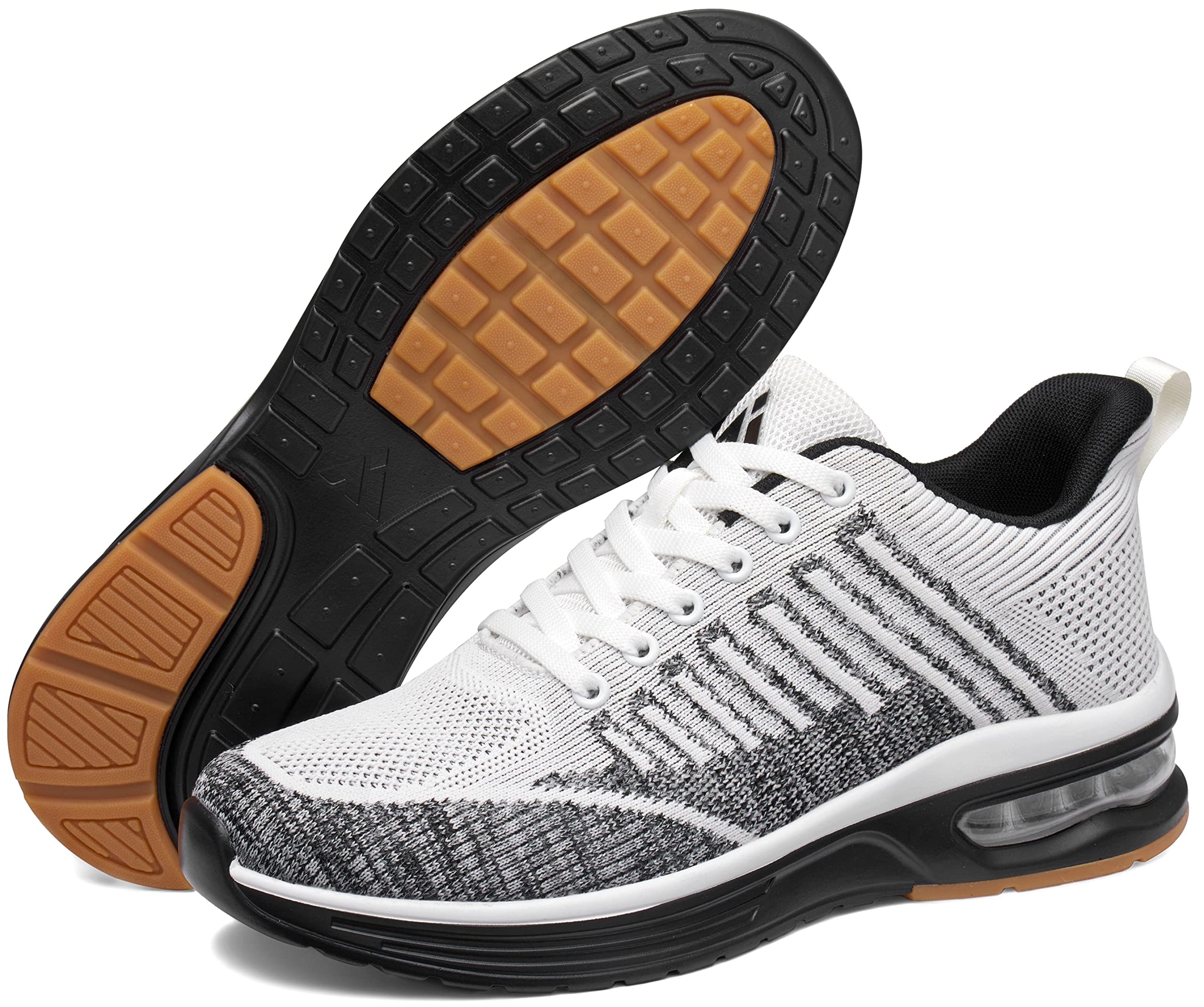 Mishansha Men's Running Walking Shoes Air Cushion Fashion Sneaker Sport Gym Jogging Tennis Shoes US Men