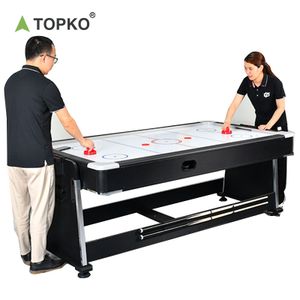TOPKO multi-function homeuse fun Gaming Paradise  4-in-1 Billiards poor Table on sale