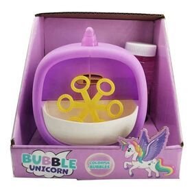 Wholesale Electric Unicorn Bubble Machine Automatic Bubble Blower Portable Bubble Maker For Kids