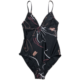 Custom Women's monokinis, one piece swimsuit, sexy basic style, black base, LRX factory price