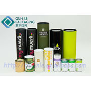 Paper can with insert cover - Cylinder CMYK Printed Paper Tube Packaging Paper Tube Packaging Chi