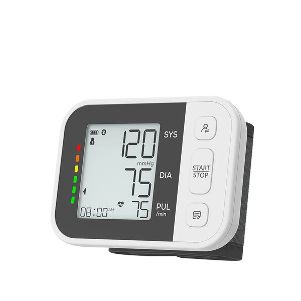 Wrist Blood Pressure Monitor Digital Tensiometer CE MDR Approved