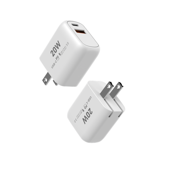 charger iphone 20w Original Travel Power Adapter 20W USB C Singer Port Type Quick Fast Charger With PD Cable