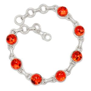 EJ741 Hot Sweethearts Jewelry Natural Gemstone Bangles Healing Amber Stone Bracelets of Men