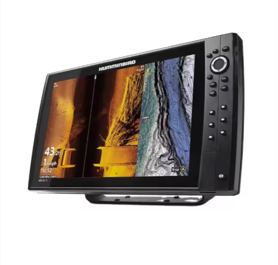EPITIPITI ELECTRONICS Best trade for new HELIXS 15 CHIRP MEGA SI Fishfinder/GPS Combo G4N w/Transducer