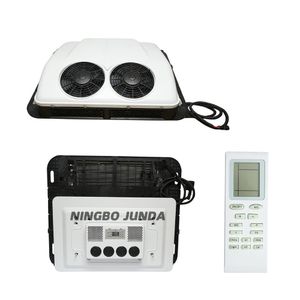 Double fan dual fan 12V 24V Bus Truck Trailers Parking Air Conditioner For Tractor Motorhomes Ac Other Air Conditioning Systems