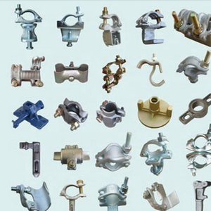 Factory Price EN74 Standard Scaffolding Clamp Drop Forged Double/Fixed/Swivel/Beam/Girder/Ladder Coupler for construction