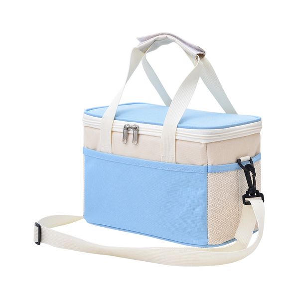 Custom outdoor picnic shoulder cooler bag beer cold keep bag school thermal insulated meal pre lunch bag