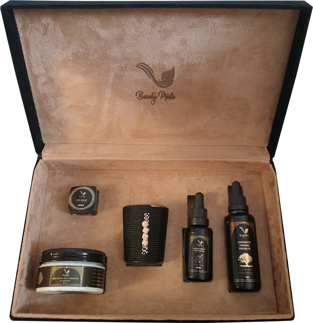 Beauty Pride SARL Luxurious Best Selling Skincare Pack Argan oil Prickly pear seeds oil 100% Pure Facial &...