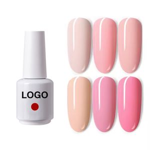 Frenshion OEM/ODM 2024 New Pink Series UV Gel Nail Polish 1KG Cherry Blossom Red Soak Off Nail Gel Polish