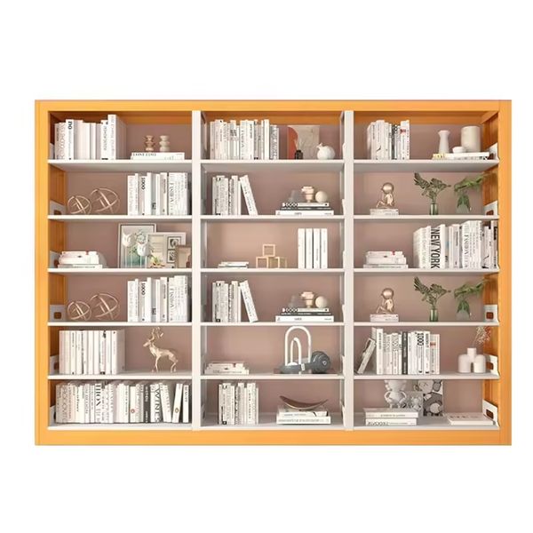 Reading Room Shelving Storage Shelves School Library Bookshelf Modern Book Rack Library Furniture