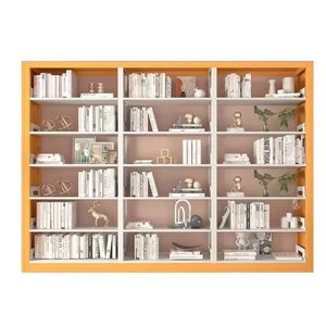 Reading Room Shelving Storage Shelves School Library Bookshelf Modern Book Rack Library Furniture