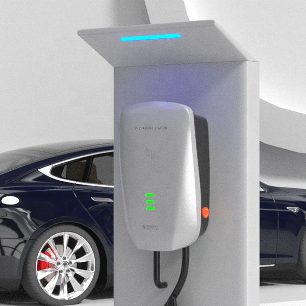 Bluesky Wall-Mounted Electric Car Charge Type 2 Ev Charging Station 11kw New Energy Vehicle Automobile Ac Charging