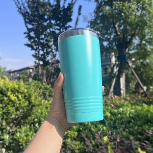 20oz Eco-Friendly Stainless Steel Insulated Tumbler Cups Custom Logo Double-Wall Vacuum Spiricle Coated Mugs Coffee School