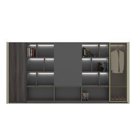 office executive boss usage E1 grade MFC luxury manage table office file cabinet modern design