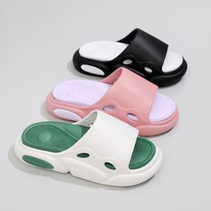Fashion Casual Sandals Women and ladies Double Color Sole Dressy Summer Flat 3D Cute Logo Charm Sandals Slides Shoes For Girls
