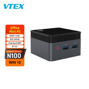 Small Portable Mini Computer N100 12Gb 256Gb Display Mini Pcs For Gaming Study Home Office