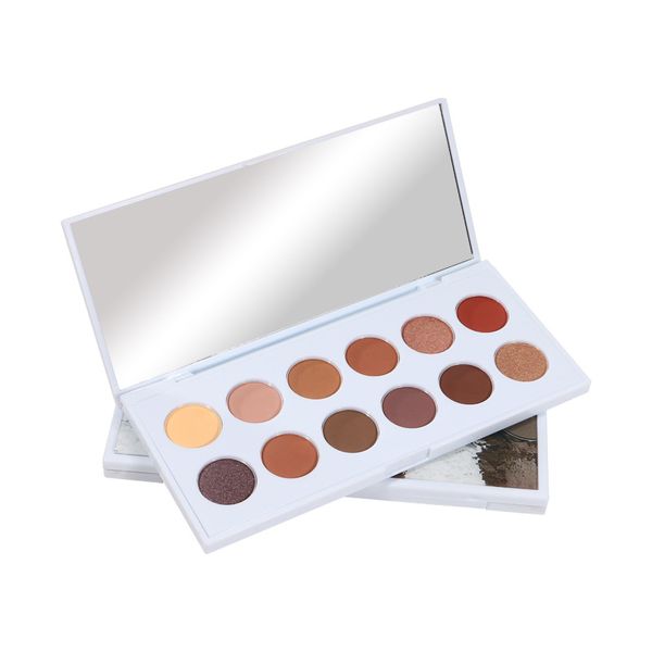 Wholesale DIY High Pigment Eyeshadow Palette Private Label Long Lasting Waterproof Multi Chrome Pressed Eyeshadow Palette