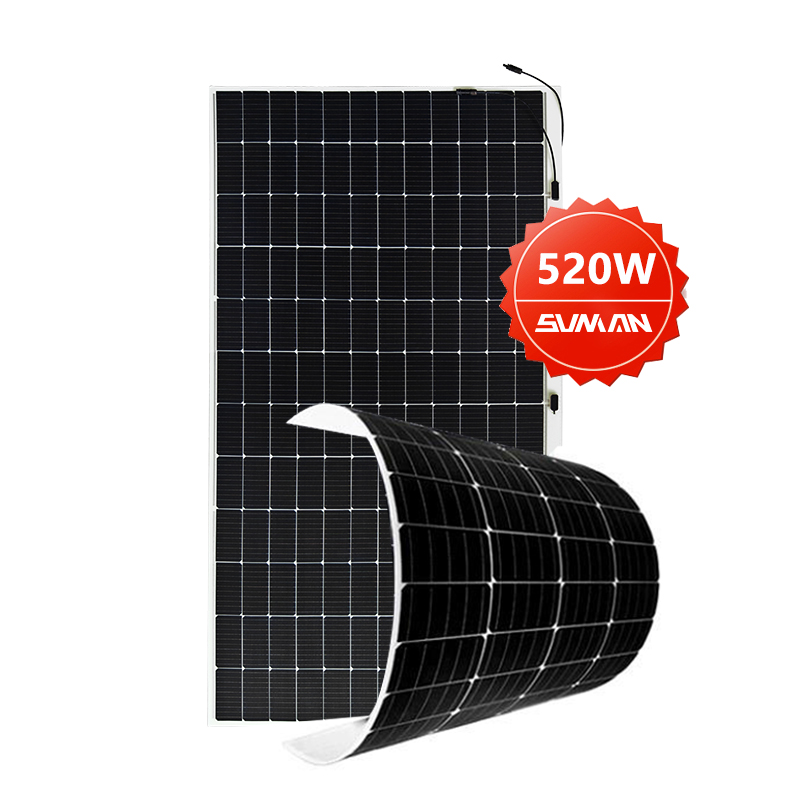 520W Lightweight Flexible Solar Panel Easy Installation 144 Half-Cell Monocrystalline Silicon on Sale