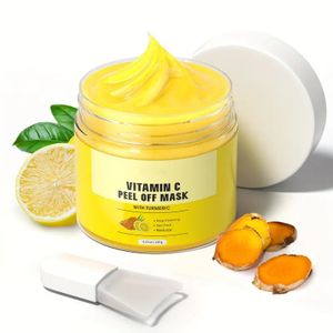 Customized turmeric vitamin C mask natural organic mask deep cleansing reduce blackheads smear pull mask