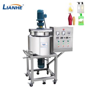 Professional Dish Washing Liquid Mixer Hair Shampoo Hand Wash Liquid Soap Making Machine Fluid Detergent Making Machinery