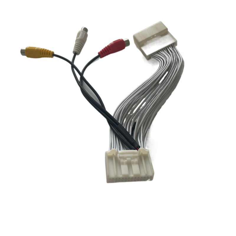 Automotive Audio From China Factory Car Electrical Iso Left Right Connector Wire Harness
