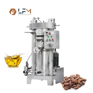Full Automatic Cocoa Bean Hydraulic Oil Machine Cocoa Butter Press Machine For Manufacturing Plant