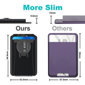 New Custom Kavla magnetic holder card bag Adjustable Stand for iPhone 15 Series Samsung PC Magnetic Phone Card Holder