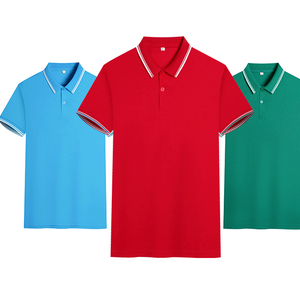 Hot Wholesale plain polo t shirts custom print polyester golf sport men's clothing polo shirts