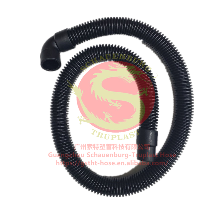Hose for Floor Cleaning machine in sweeper Scrubber Carpet Cleaner Stone Floor Cleaner 38mm with nozzles PVC Flexible Duct hose