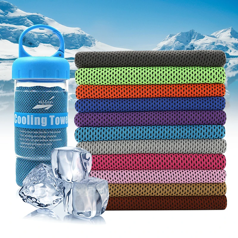 Hebei Champda Outdoor Products Co., Ltd. Cool Feeling Sweat Microfiber Travel Gym Sport Cooling Towel