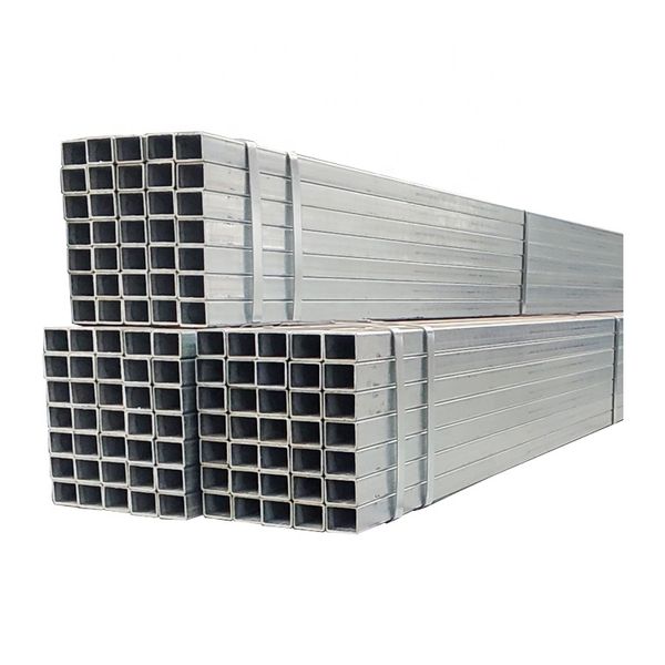 Construction material Galvanize structure square hollow section galvanized gi square pipe price per kg