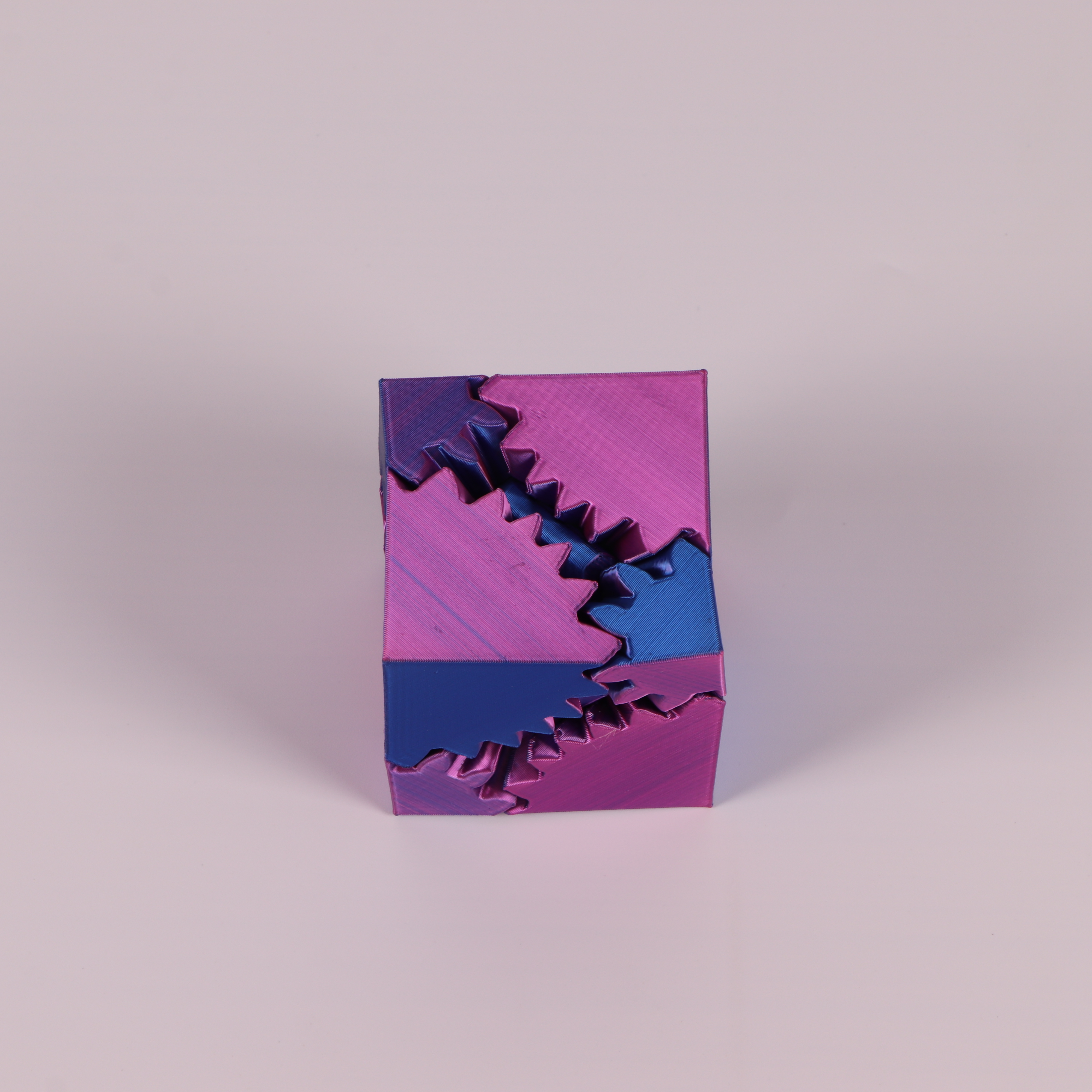 Trendy 3D printed square gear ball decompression toys creative decompression