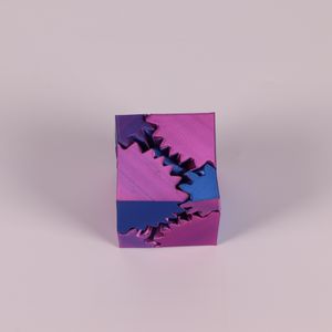 Trendy 3D printed square gear ball decompression toys creative decompression