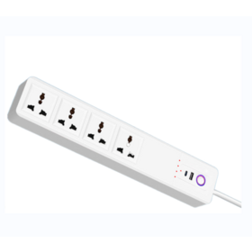 Smart Wifi Power Strip With Alexa/google Voice App Control French Smart Home Accessory German Smart Extension Socket Plug Eu