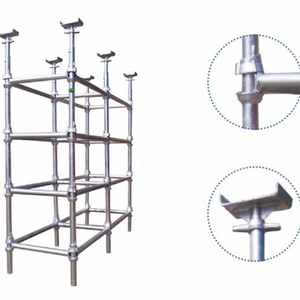 CE Certified Galvanized Cuplock Scaffolding for Construction Bridge Building