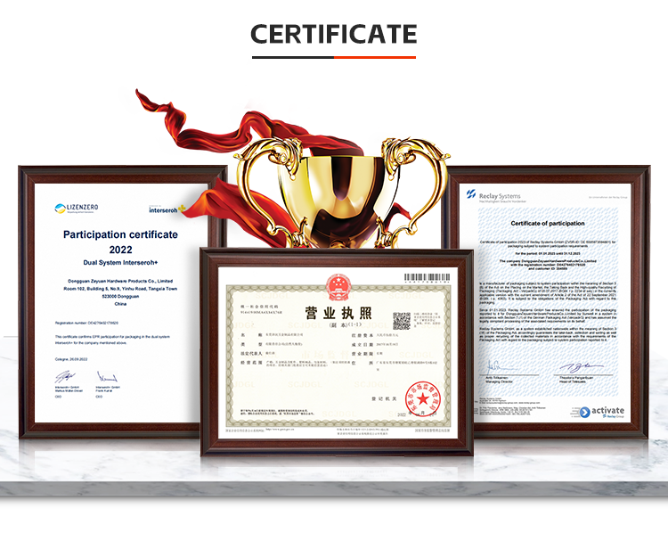Dongguan Zeyuan Hardware Products Co., Ltd. Metal Stamping Parts