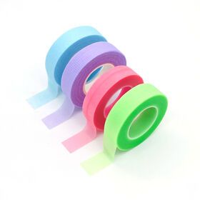 White Blue Pink Breathable Sensitive Skin Under Eye Lash Eyelash Extension Micro Foam Silicone Gel Adhesive TapePopular