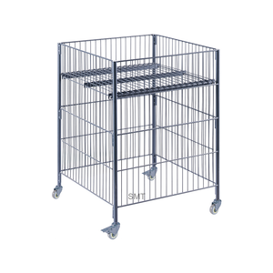 Display Wire Baskets Wire mesh dump bins for retail displays and merchandising