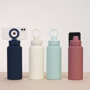 Keep Your Hands Free Magnetic Phone Mount Rotates A Full 360° Water Bottle Magnetic Phone Holder