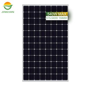 China Manufacturer Supply In Stock 520w 525W 530W 540w Solar Modules N type Monocrystalline Solar Panels