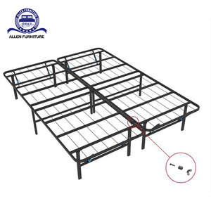 Good quality home furniture metal custom folding bed frame metal bouns base