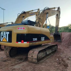 Used Excavator Machine CAT320D Quality Assurance Excavating Equipment for 20 Ton