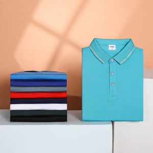 High Quality Factory Direct Sale Men's Label Men's Short-Sleeved Polo ShirtPopular