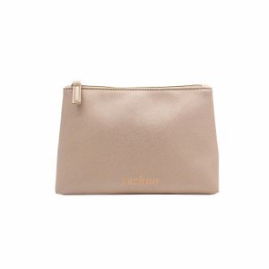 Premium Custom  PU Travel Toiletry Cosmetic Bag for Women Fashion Style with Zipper Closure Premium Digital Printing