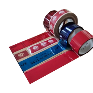 Custom Printing Tamper Evident Tape Shipping Carton Sealing Tape Security Void Open Tape